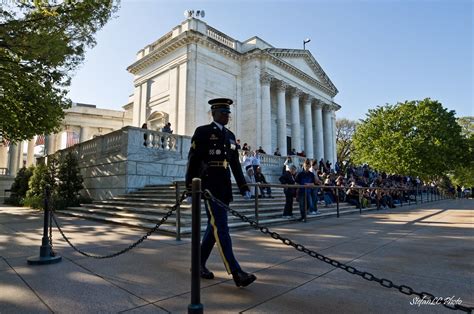 Changing Of The Guard At The Tomb Of The Unknowns Arlington National