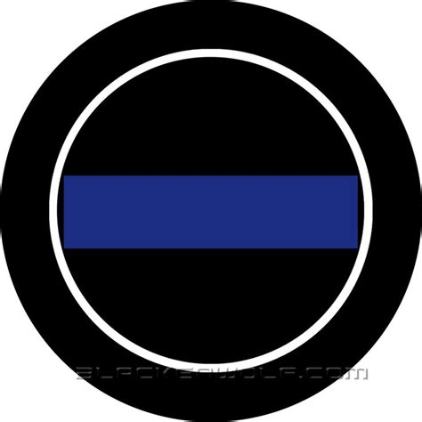 Thin Blue Line Police Sheriff Logo Puddle Lights For Car Doors Only At