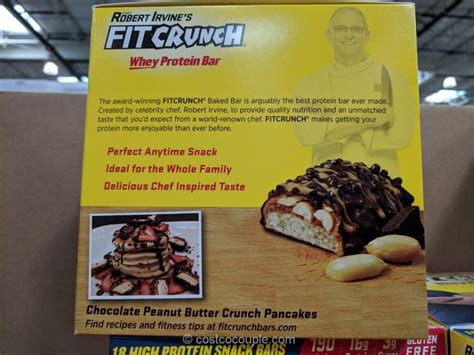 Robert Irvine Fit Crunch Protein Bar