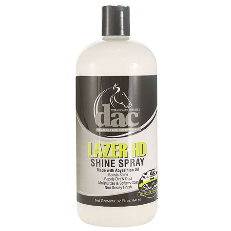Dac Lazer Hd Shine Spray Concentrate 32 Oz Paddock Saddlery