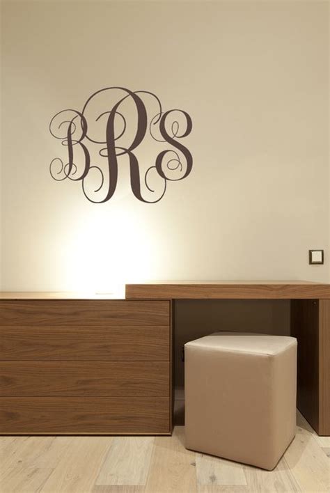 Wall Decal Images And Ideas Trend Topics Monogram Wall Decals