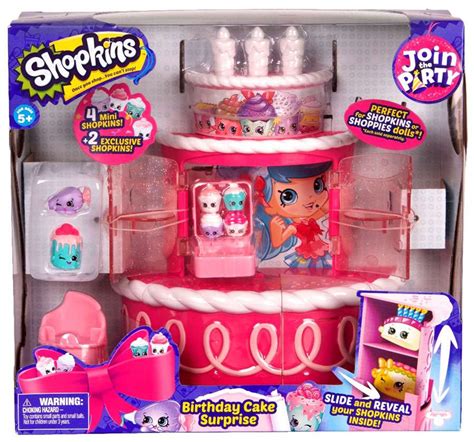 Shopkins Join The Party Season 7 Birthday Cake Surprise Playset Moose
