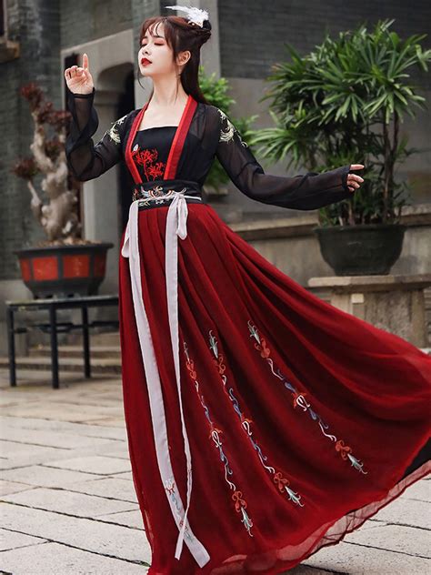 Summer Spring Hanfu Women Chinese Traditional Dress Girls Cloting