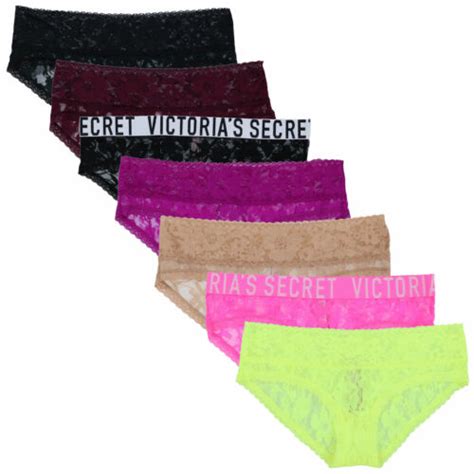 Buy Victoria S Secret Panties The Lacie Hiphugger Underwear Lace Panty Hipster New Online In