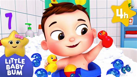Baby Maxs First Bath Splish Splash ⭐ Baby Songs Little Baby Bum