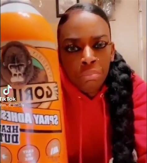 This Lady Has Gone Viral For Using Gorilla Glue On Her Hair
