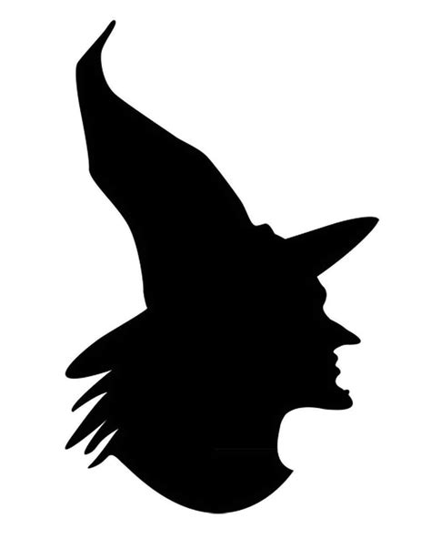 Printable Witch Silhouette Printable World Holiday