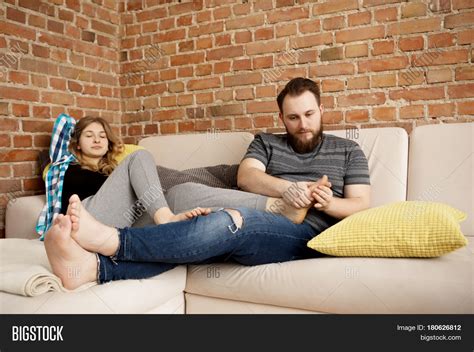 Man Massaging Womans Image And Photo Free Trial Bigstock