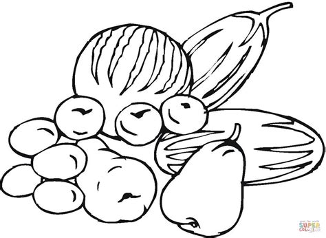 22 Ausmalbilder Obst Und Gemüse Zum Ausdrucken Pics Anindamyid