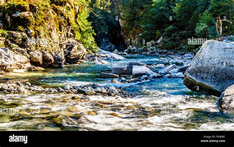 The Coquihalla River At The Coquihalla Canyon Provincial Park And The