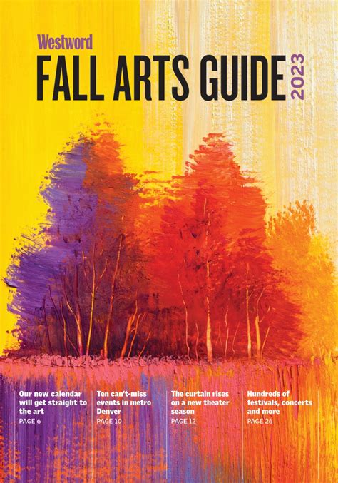 Westword Fall Arts Guide 2023