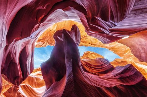 Canyon Antelope Canyon Arizona Erosion Rock Nature Desert