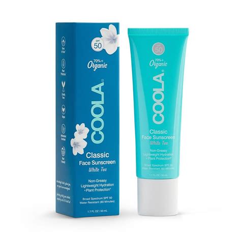 It also smells so fresh! COOLA Classic Face Organic Sunscreen Broad Spectrum SPF 50 ...