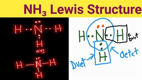 Nh3 Lewis Structure Lewis Dot Structure For Nh3 Lewis Structure Of