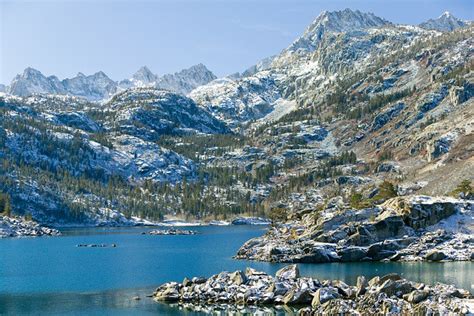 Lake Sabrina In The Winter Bishop Ca David Brown Flickr