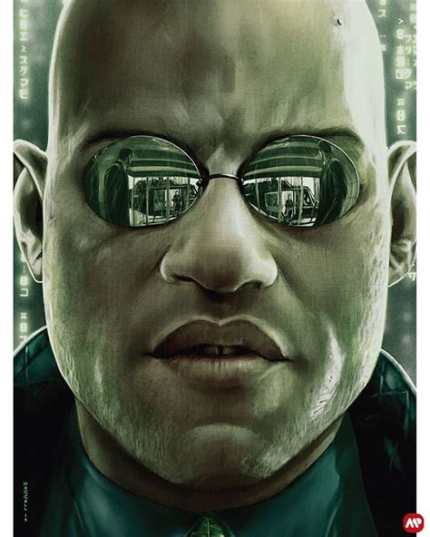 The Matrix Morpheus By Dave Merrell Davemerrellartwork Matrix