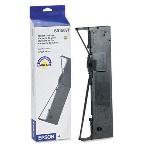 Please note this item is excluded from any discount by promotion code or voucher in store and online. Epson FX-980 Ribbon Cartridge (OEM) 7,500,000 Pages