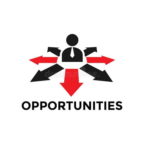Opportunities Icon Design Template Vector Isolated Stock Vector