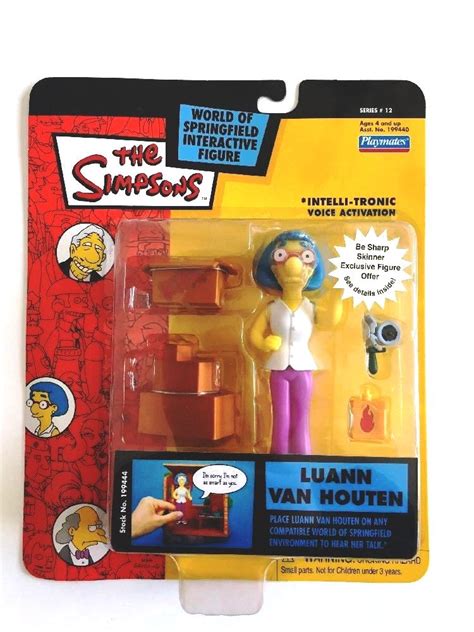 Luann Van Houten “world Of Springfield Interactive Figure” The Simpsons Intelli Tronic Voice