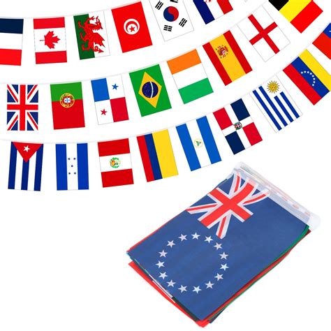 Buy Jijacraft 25m International S Banners 21 14 Cm World S National
