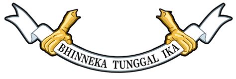 Frasa ini berasal dari bahasa jawa kuno dan diartikan dengan kalimat dengan semboyan bhineka tunggal ika, rakyat indonesia dilarang saling mendiskriminasi dengan memandang perbedaan suku, bentuk wajah, warna. Lambang Negara Indonesia : Arti dan Maknanya (Lengkap)