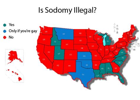 States Where Sodomy Is Still Illegal