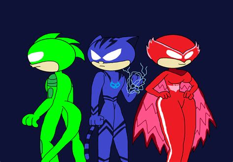 New Defenders Of The Night By Trc Tooniversity On Deviantart