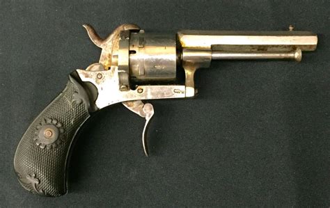 Antique Pin Fire Revolverpocket Pistol