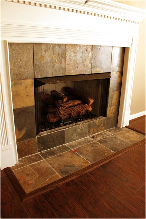 Different Designs For Your Floor Using Ceramics Fireplace Tile