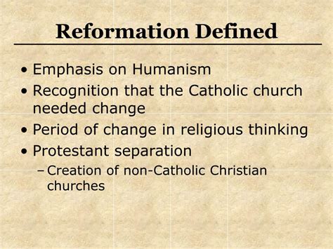 Ppt The Reformation Powerpoint Presentation Free Download Id143651