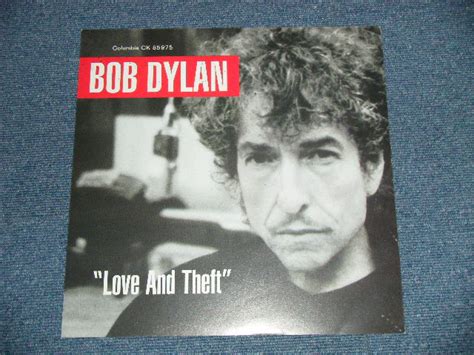 Bob Dylan Love And Theft Promo Only Store Display Slick Jacket