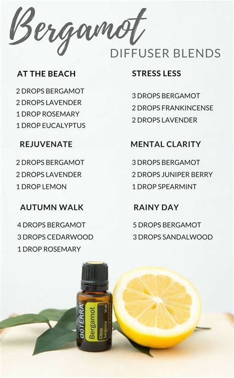 Check Out These Refreshing And Relaxing Bergamot Diffuser Blends Reach