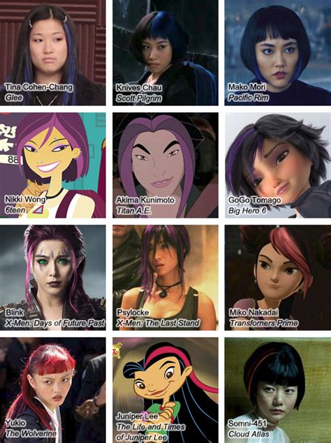 Asian hair streak refers to a trend in western cinema and television to show asian characters, particularly in see, she has a streak of purple hair (god forbid she dyes it any other color), look. Asian Hair Streak - TV Tropes