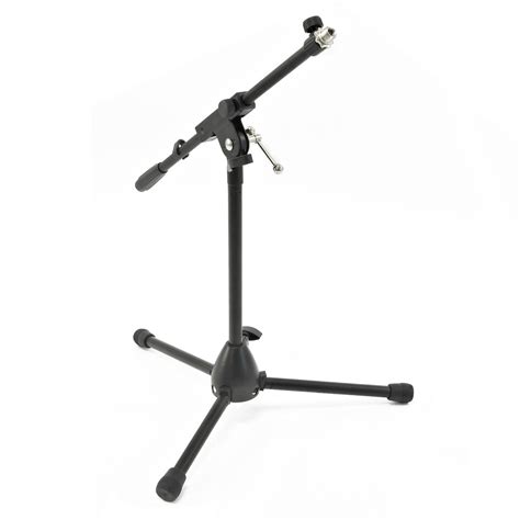 Low Mic Stand With Extending Boom Arm Nearly New At Gear4music