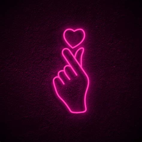 Neon Heart Sign Anak Instristans Blog