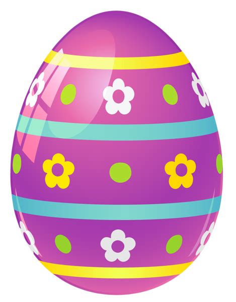 images of easter png | Purple Easter Egg with Flowers PNG Picture | easter | Pinterest | Easter ...