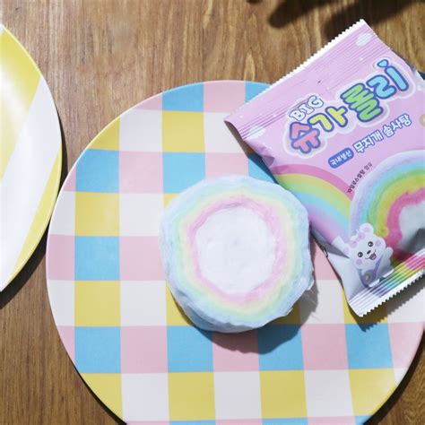 슈가롤리 아이들이 좋아하는 무지개솜사탕 네이버 블로그