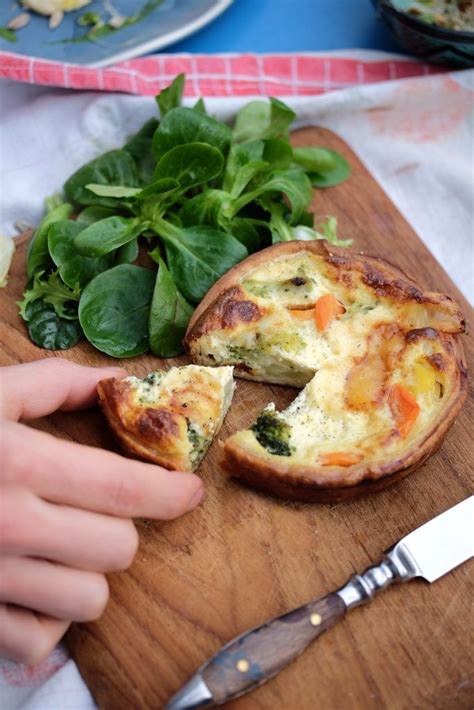 Mini Vegetarian Quiche Picnic Time Is Coming Truefoodsblog