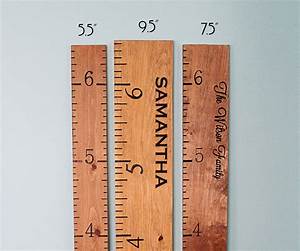 Custom Engraved Growth Chart Wooden Growth By Fireartbykatrin