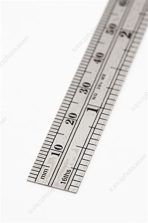 Millimeter-inch Ruler - Stock Image - C004/7085 - Science Photo Library
