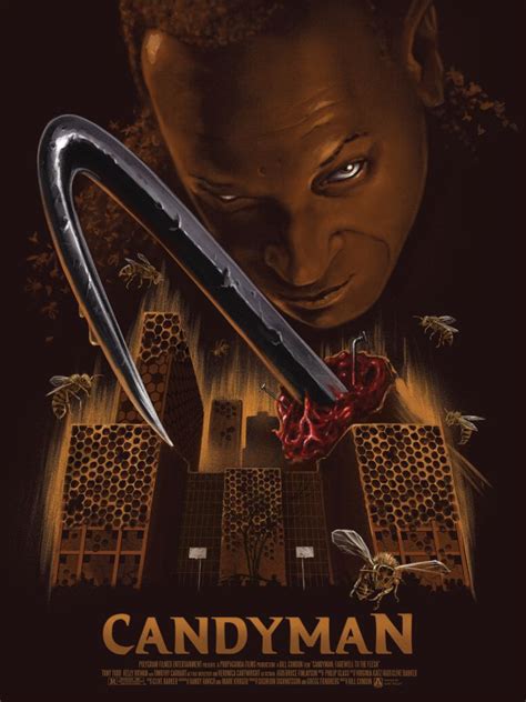 Candyman Movie Poster Art Horror Movie Posters Horror Movie Art
