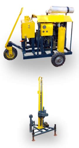Portable water well drilling rig. Portable Water Well Drilling Rig - Balaji Engineering ...