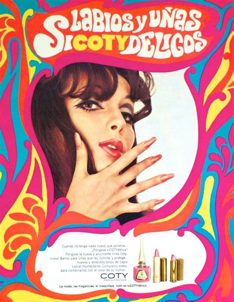 Coty Cosmetics Advertisement C 1967 Vintage Makeup Ads Coty