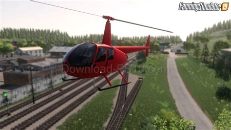 Robinson R44 Helicopter V10 For Fs19 By Edwards Mooding