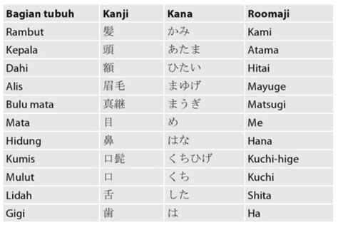 Japanese Knowledge Kosakata Lengkap Bahasa Jepang