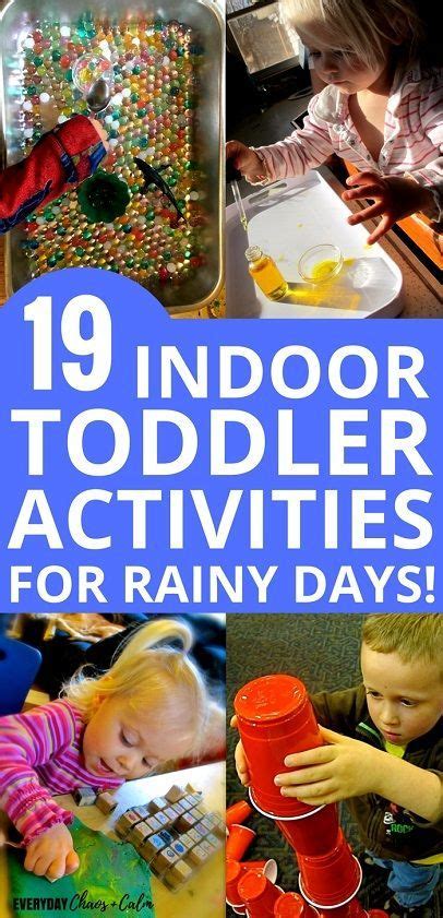 19 Fun Indoor Toddler Activities For Rainy Days Toddler Activities
