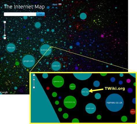 The Internet Map Fascinating Ways To Visualize The Web