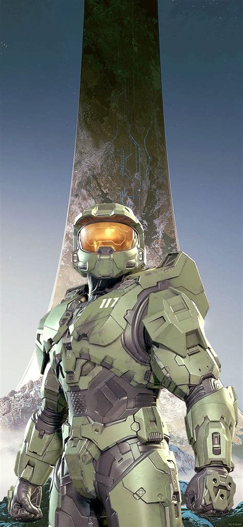 New Halo Infinite Master Chief In Game Pose Iphone Hype R Halo