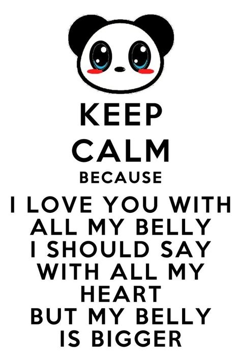 This Is Way Too Cute For Me😊 Because I Love You Love You Keep Calm