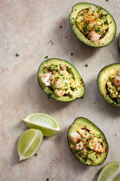 Healthy Shrimp Stuffed Avocado Salt And Lavender